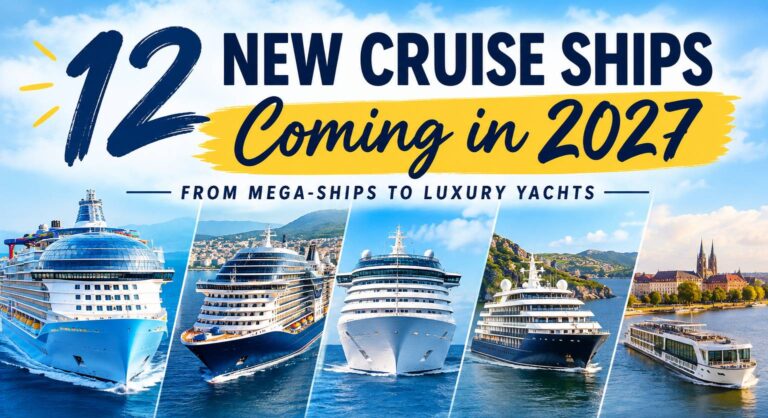 New Cruise Ships Coming in 2027: 12 Ships to Watch, From Mega-Ships to Luxury Yachts